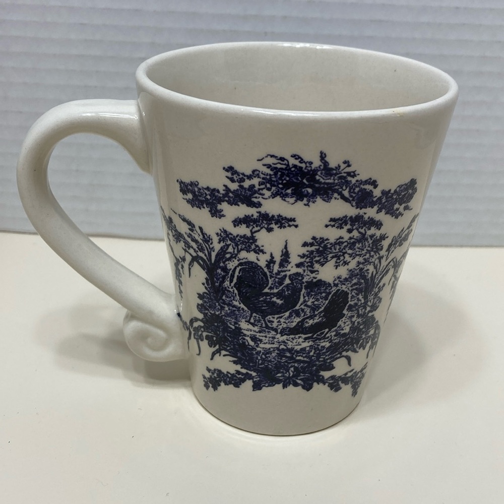California Pantry Farmhouse Hen Rooster Design Mug Cup 2002 Vtg Classic Ceramic